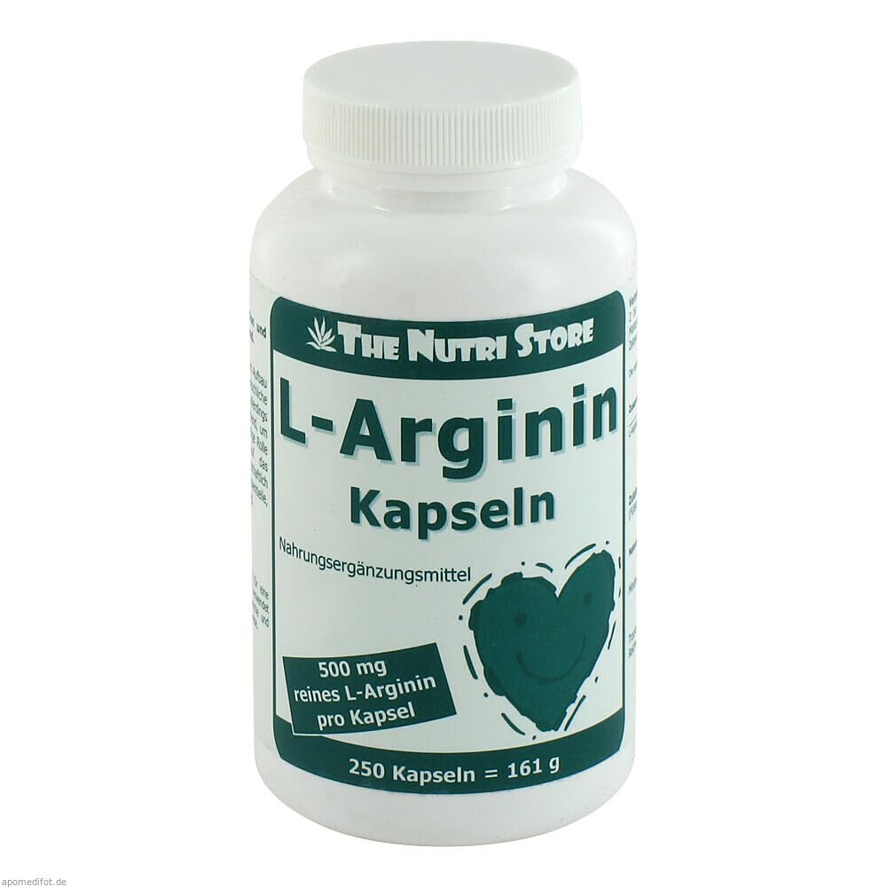 L-Arginine 500 mg Capsules