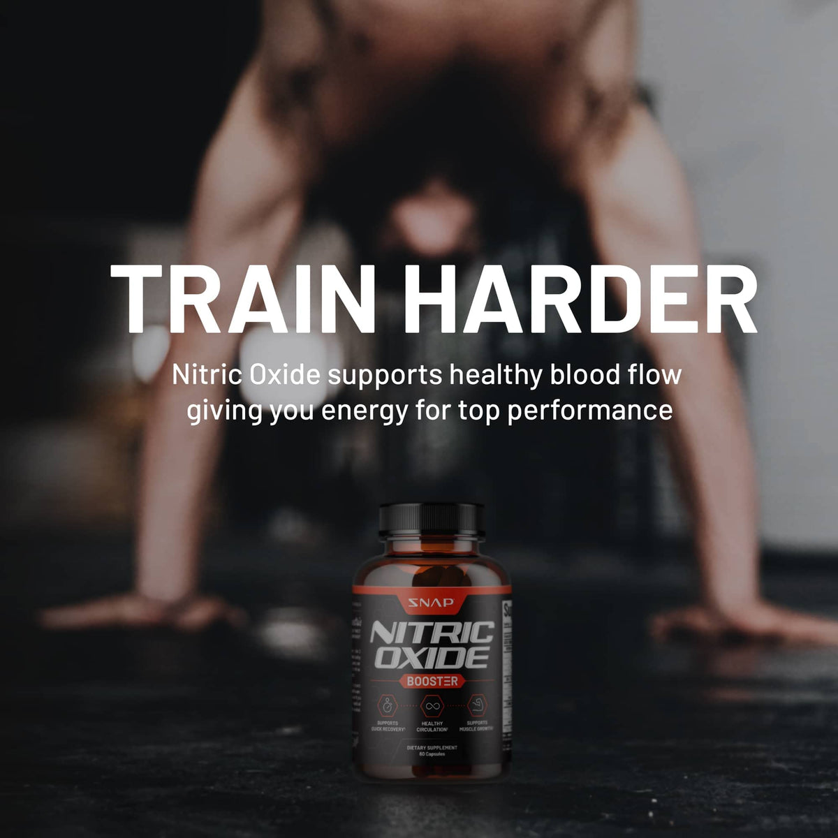 Snap Supplements Nitric Oxide Booster and Beet Powder