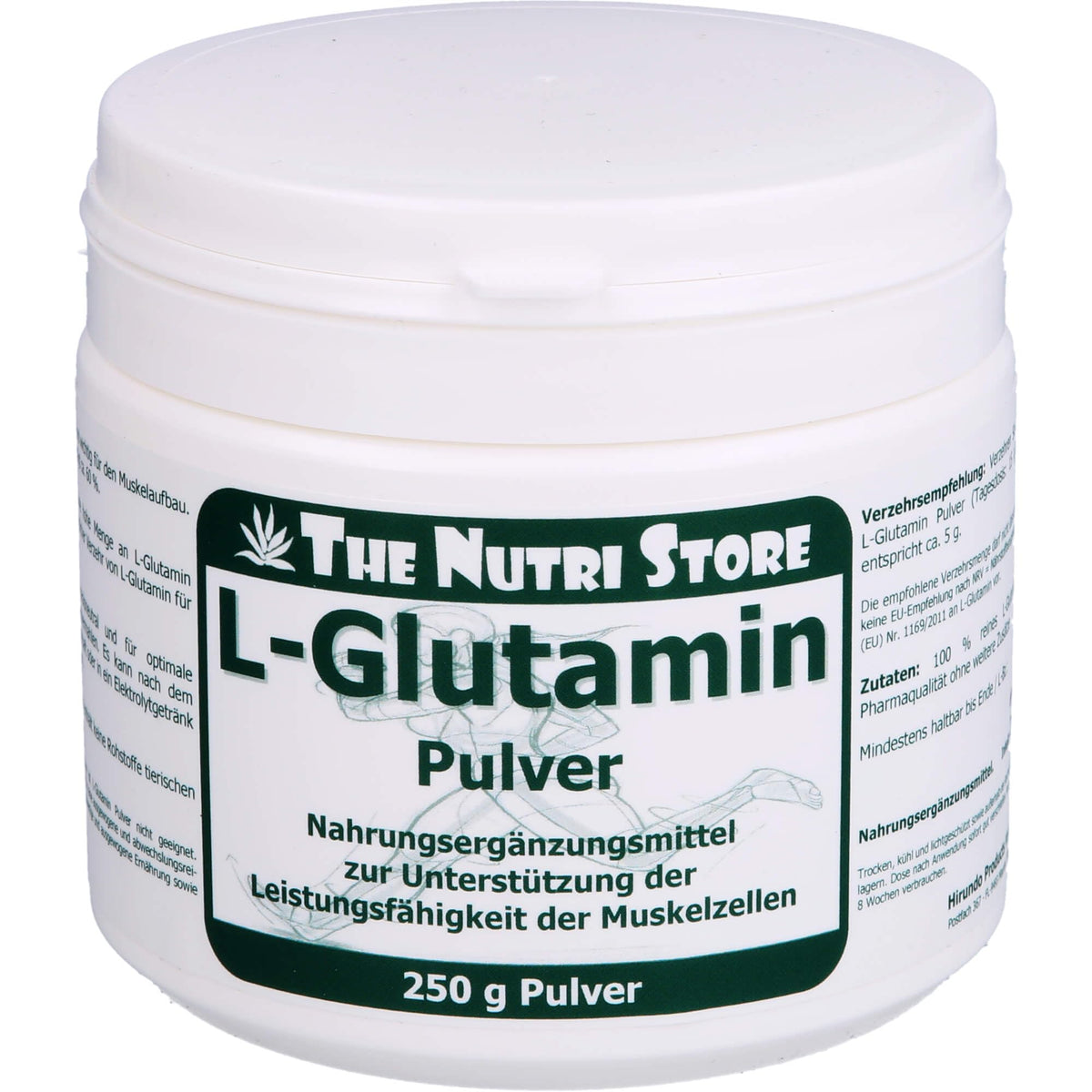 GoNutrition Glutamine, Fizzy Raspberry, 500 g