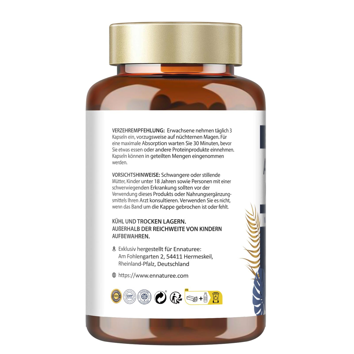Buy 18 Amino Acids Complex High Dose - 9 EAA + 9 NEAA Amino Acids Capsules with BCAA - 120 Capsules - OmniHealthRx Usa supplements