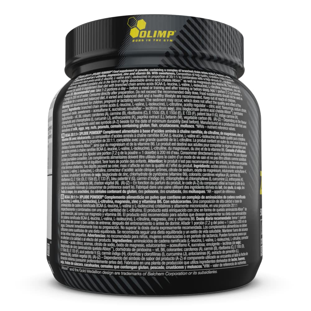 Olimp Nutrition Sport BCAA 20: 1: Xplode Powder, Grapefruit, 500 g