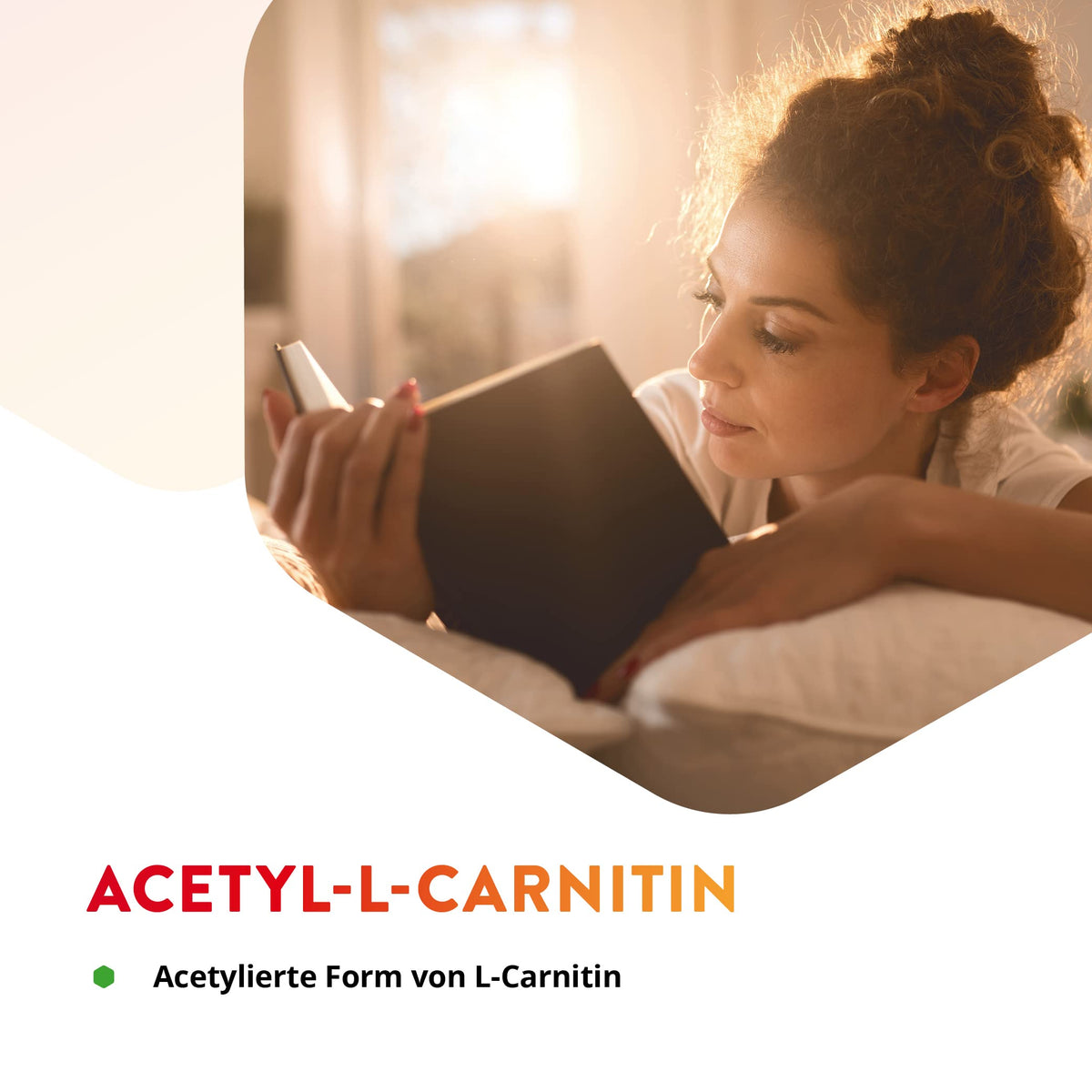Vitals - Acetyl-L-Carnitine 500mg 60 Capsules, Acetylated Form of L-Carnitine. 100% Vegan. In a vegetable capsule, supplemented with an excipient from a natural source.