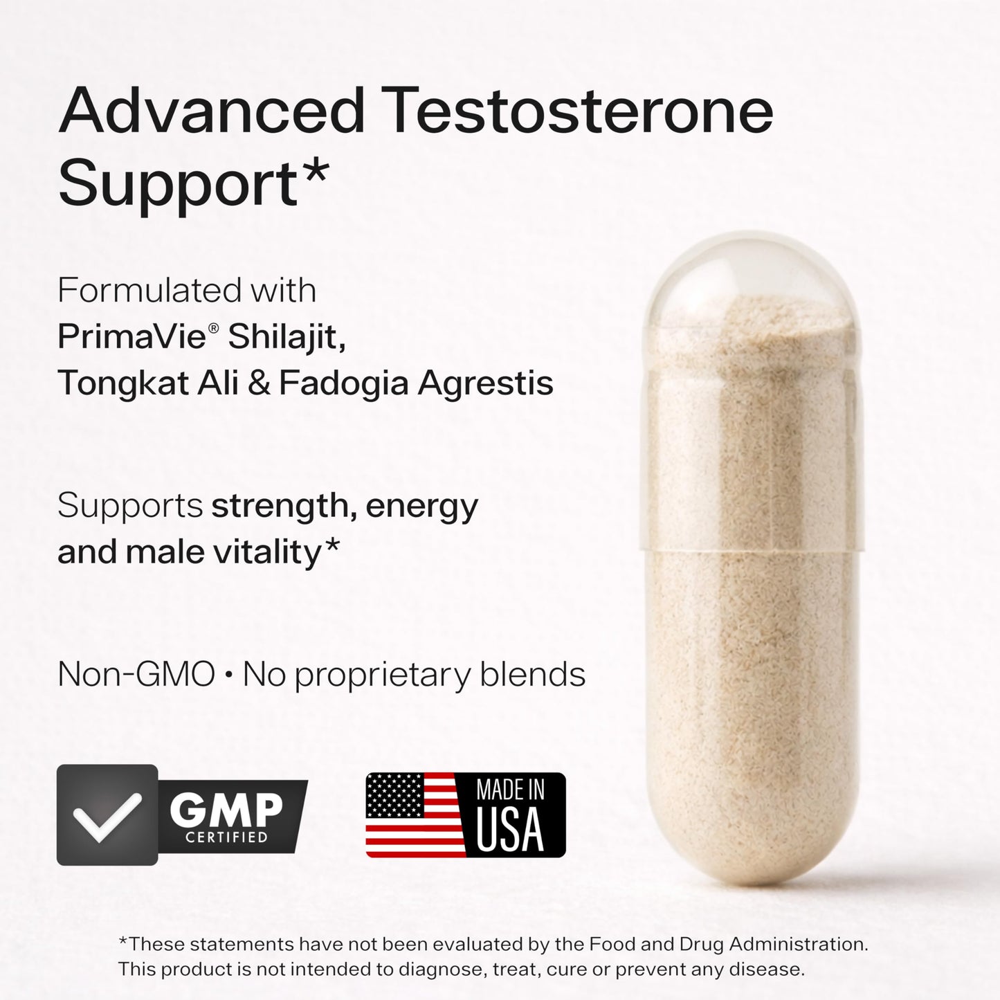 Testosterone Booster for Men - Sheer Alpha T-Booster - Clinically Backed Dose, Strongest Formula - Made in USA - Premium Blend of Fadogia Agrestis Tongkat Ali and Shilajit. 30 Servings Sheer Strength LabsBuy Supplements Australia