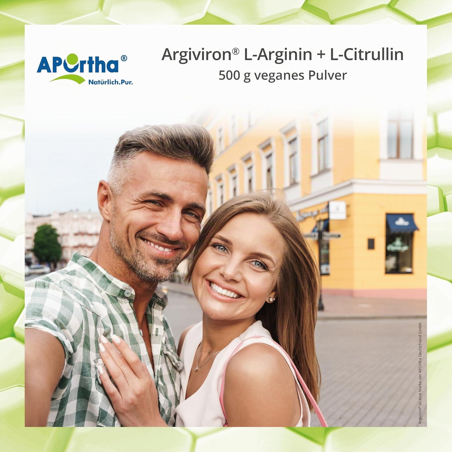 Aportha L-Arginine/L-Citrulline: 1.6 – 500g Powder | High dose in the ratio of 2 to 1.6 of L-arginine to L-citrulline, allergen-free, lactose-free and gluten-free