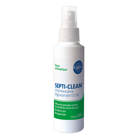 Buy Antiseptic spray SEPTI-CLEAN Chlorhexidine digluconate 0.5% GIFRER - OmniHealthRx Usa supplements