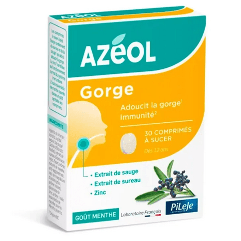 Buy Azeol sore throats lozenges - PILEJE - OmniHealthRx Usa supplements