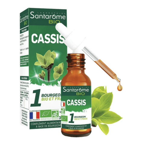 Buy Cassis BIO Macérat de bourgeons Flacon 30 ml SANTAROME - OmniHealthRx Usa supplements