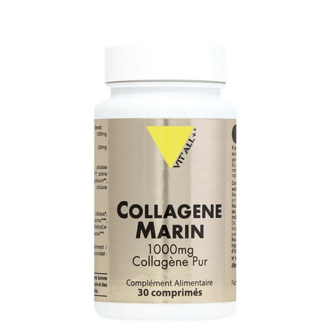 Buy Collagène marin pur 1000 mg 30 comprimés VIT'ALL+ - OmniHealthRx Usa supplements