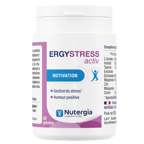 Buy ERGYSTRESS ACTIV - NUTERGIA - OmniHealthRx Usa supplements