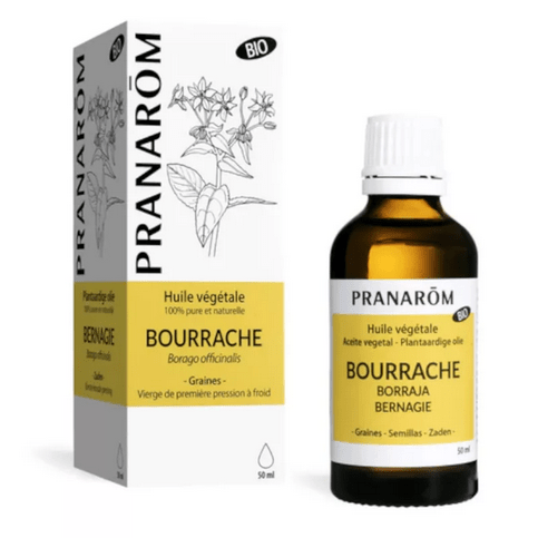 Buy Huile végétale Bourrache BIO 50 ml PRANAROM - OmniHealthRx Usa supplements