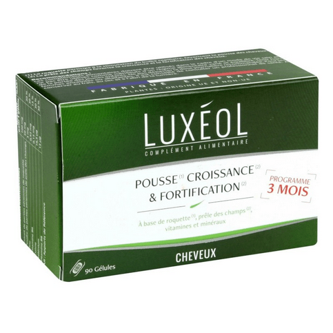 Buy LUXEOL Growth, Density and Strengh - box of 90 capsules 3 months cure - OmniHealthRx Usa supplements