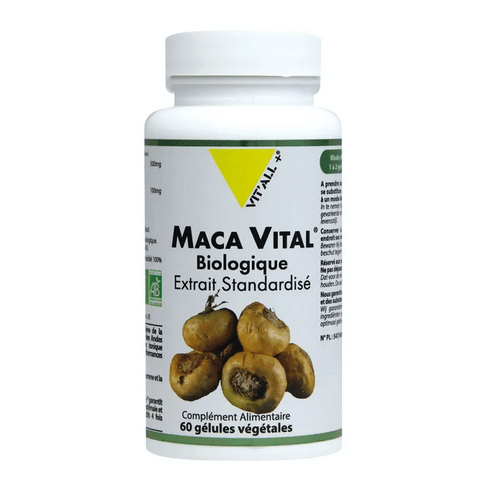 Buy Maca Vital Bio 500 mg 60 gélules VIT'ALL+ - OmniHealthRx Usa supplements