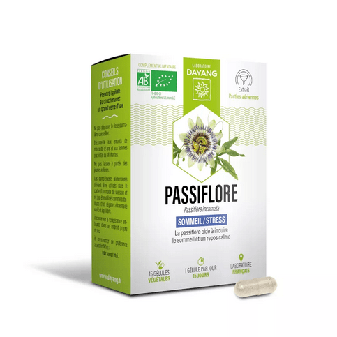 Buy Organic passion flower 15 capsules - DAYANG - OmniHealthRx Usa supplements