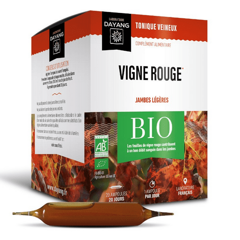 Buy Organic red vine 20 ampoules - DAYANG - OmniHealthRx Usa supplements