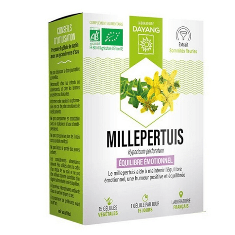 Buy Organic St. John's wort - 15 capsules - DAYANG - OmniHealthRx Usa supplements
