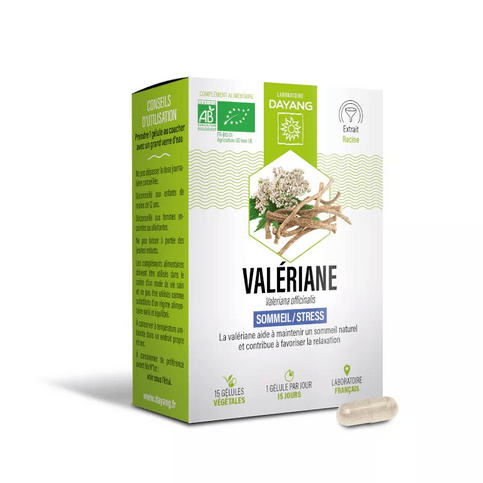 Buy Organic Valerian 15 capsules - DAYANG - OmniHealthRx Usa supplements