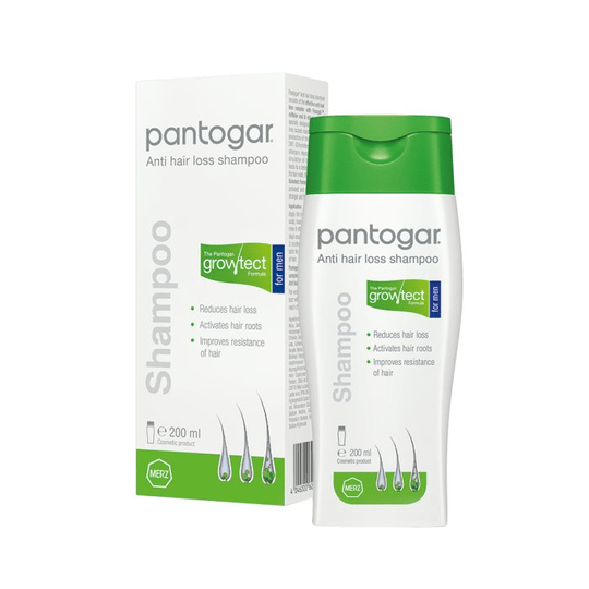 PANTOGAR Shampoo for Men 200ml - Reduces Hair Loss & Increases Growth - Maple Wellness Supplements