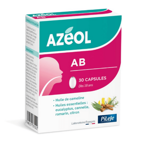 Buy PILEJE Azeol AB 30 capsules with essential oils - OmniHealthRx Usa supplements