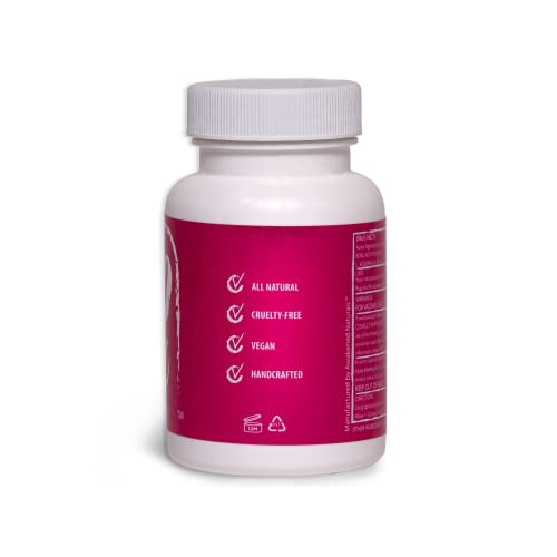 Pxssy Pill Boric Acid Vaginal Suppositories for Women with Acidophilus – Vaginal Suppository Capsules for Feminine pH Balance, Odor & Freshness Support (30 Count) - Maple Wellness Supplements