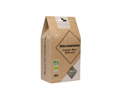 Buy Respiratory tracts herbal tea - NAT&FORM - OmniHealthRx Usa supplements