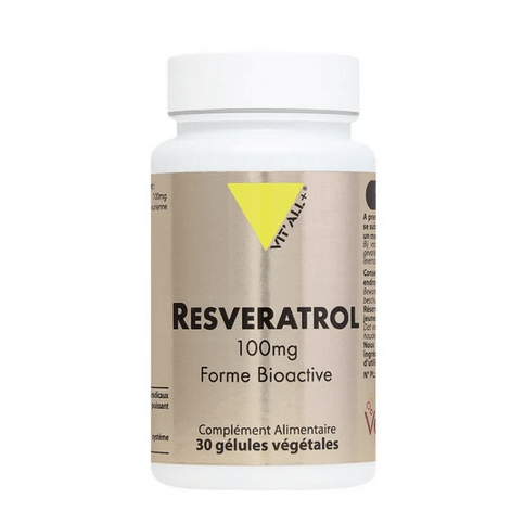 Buy Resveratrol 100 mg 60 gélules VIT'ALL+ - OmniHealthRx Usa supplements