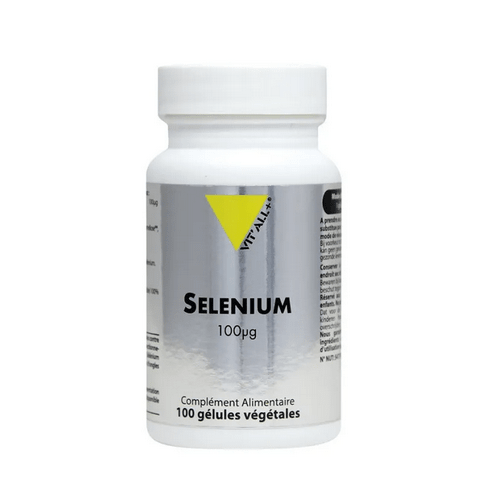 Buy Selenium 100 microg 100 gélules VIT'ALL+ - OmniHealthRx Usa supplements