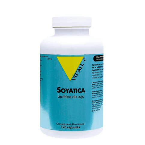 Buy Soyatica Lecithine 1200mg 120 capsules VIT'ALL+ - OmniHealthRx Usa supplements