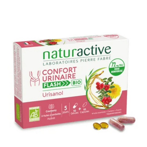 Buy Urisanol Flash urinary troubles 20 capsules - NATURACTIVE - OmniHealthRx Usa supplements