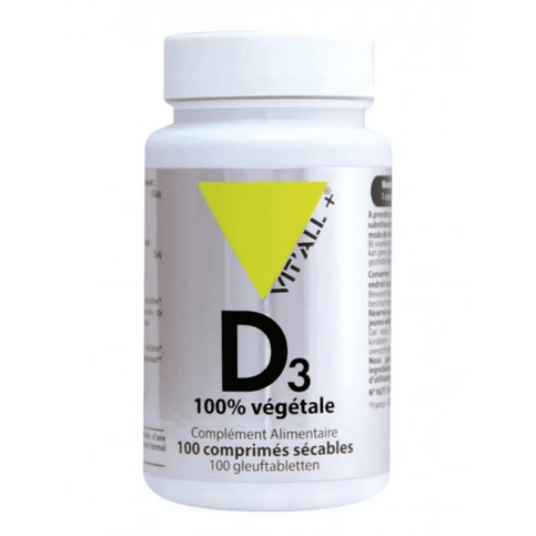 Buy Vitamine D3 végétale 20 microg 100 comprimés VIT'ALL+ - OmniHealthRx Usa supplements