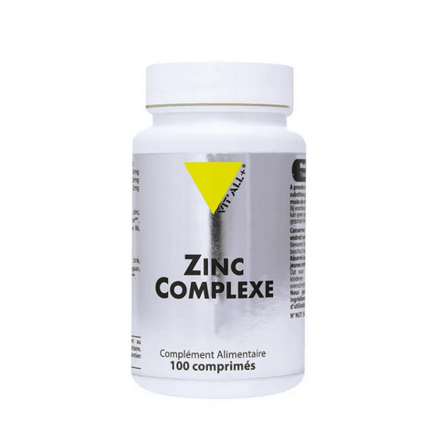 Buy Zinc Complexe 15 mg 100 comprimés VIT'ALL+ - OmniHealthRx Usa supplements