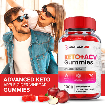 (2 Pack) Anatomy One Keto Gummies, Anatomy One Keto Acv Gummies, Anatomyone Keto - Maple Wellness Supplements