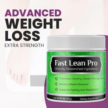 (2 Pack) Fast Lean Pro Advanced Formula Supplement Powder - Fast Lean Pro Hydrating - Maple Wellness Supplements