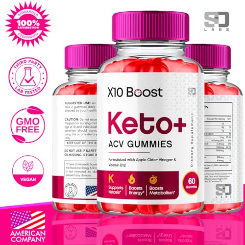 (2 Pack) X10 Boost Keto ACV Gummies Advanced Weight Loss, X10 Boost Keto - Maple Wellness Supplements