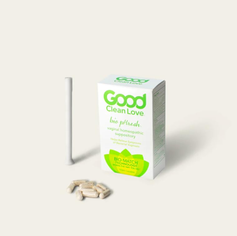 Good Clean Love BioPhresh Vaginal Suppository, Relieves Itching and Irritation and ReBalance Moisturizing
