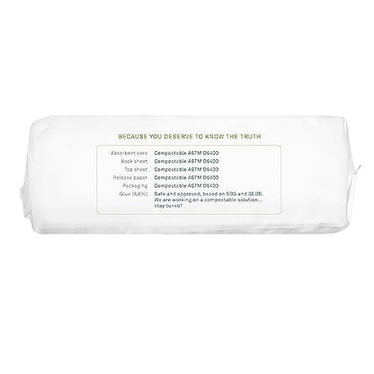 Eco by Naty Panty Liners for Women – Liners for Daily use, Eco-Friendly Women’s Thin Discreet Panty Eco by NatyBuy Supplements Australia