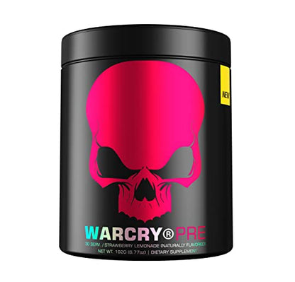 WARCRY Pre-Workout Powder - Ultra Energy, Strength, Clear Focus & Pumps with Nitrosigine