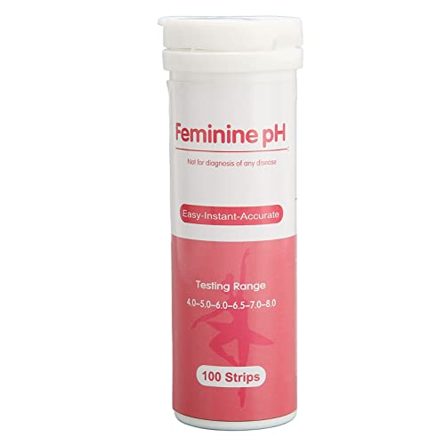 100pcs Vaginal Health PH Test Strips, Accurate Feminine pH Testing for Intimate Health
