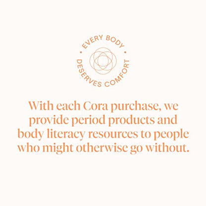 Cora Organic Applicator Tampons | Super Absorbency | 100% Organic Cotton, Unscented CoraBuy Supplements Australia