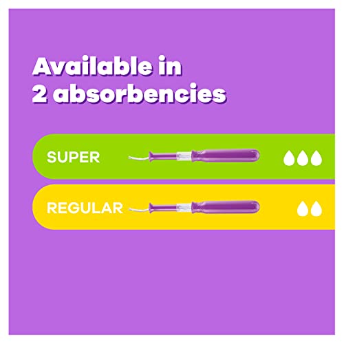 Tampax Pocket Radiant Compact Plastic Tampons, With LeakGuard Braid, Regular Absorbency TampaxBuy Supplements Australia