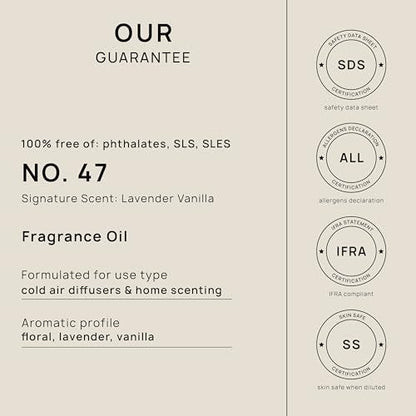 VINEVIDA [4 Fl Oz] Lavender Vanilla Fragrance Oil for Cold Air Diffusers, Essential Oils for Diffuser Oil Refill VINEVIDABuy Supplements Australia