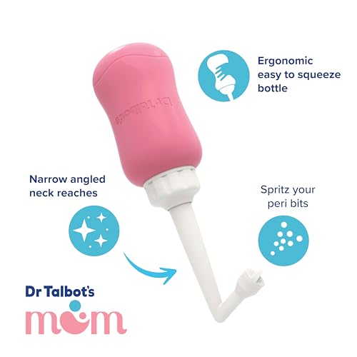 Dr. Talbot's Mom Postpartum Peri Bottle with Storage Bag - 12.2 Fl Oz/360 ML Capacity - Postpartum Essentials Dr. Talbot'sBuy Supplements Australia