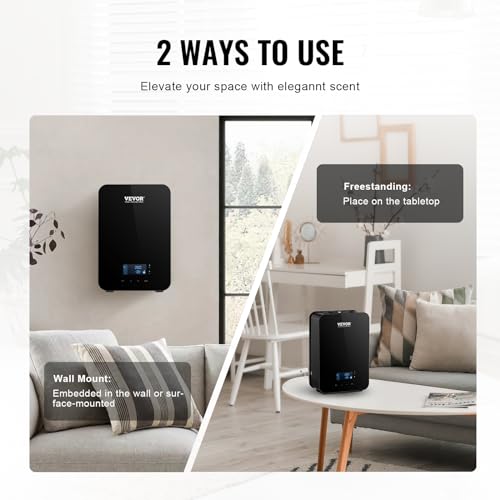 VEVOR Upgrade HVAC Scent Diffuser, Smart Scent Air Machine for Home, 180ML with Cold Air Technology VEVORBuy Supplements Australia