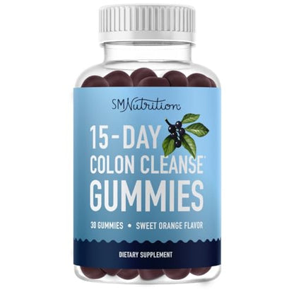 15 Day Colon Cleanse & Detox Gummies | Occasional Constipation & Bloating Relief