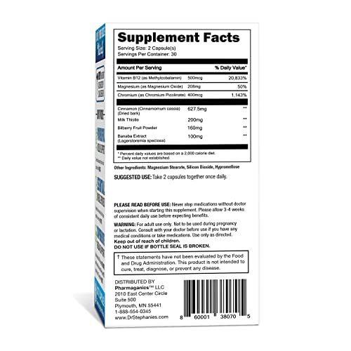 Pharmaganics Dr. Stephanie's Bundle Pack - 24 Hour Support + Carb & Sugar Blocker PharmaganicsBuy Supplements Australia