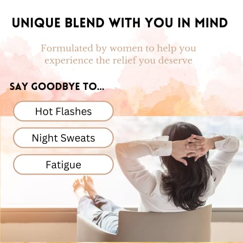 Menopause Tea for Cooling, Hormonal Balance, Relief from Hot Flashes, Night Sweats PCOS Herbal TeaBuy Supplements Australia