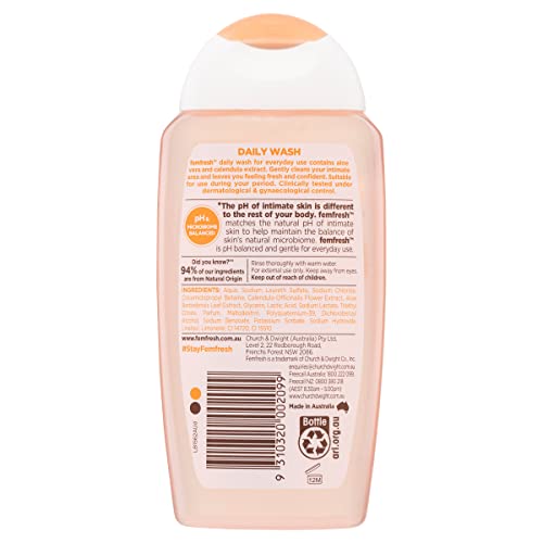 Femfresh Daily Wash 250ml FemfreshBuy Supplements Australia