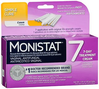 Monistat 7 Vaginal Antifungal Treatment Cream - 7 Each, Pack of 4