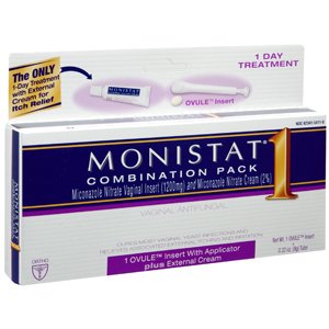 MONISTAT 1 Combo Pack (OTC) 9GM J&J Consumer Sector