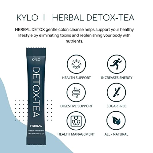 KYLO Instant Herbal Detox Tea - Support for Weight Management (30 Single-Serve Sticks) KYLOBuy Supplements Australia