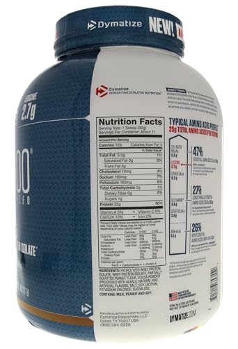 Dymatize ISO 100 Whey Protein Powder with 25g of Hydrolyzed 100% Whey Isolate DymatizeBuy Supplements Australia